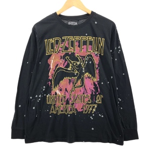 古着 LED ZEPPELIN レッドツェッペリン ロンT バンドTシャツ バンT メンズL /eaa410244