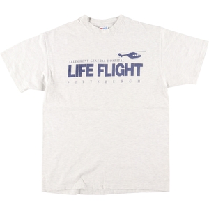 古着 90年代 ヘインズ Hanes アドバタイジングTシャツ USA製 メンズL ヴィンテージ /eaa442194