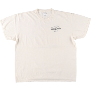 古着 PORT AND COMPANY EAST COAST WINGS バックプリント アドバタイジングTシャツ メンズXL /eaa442974