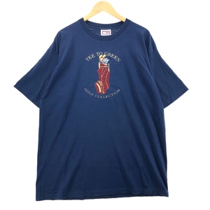 古着 90年代 CRABLE SPORTSWEAR 刺繍Tシャツ USA製 メンズXL ヴィンテージ /eaa410063