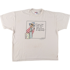 古着 90年代 ヘインズ Hanes SHOESBOX GREETING シューボックスグリーティング プリントTシャツ USA製 メンズXL ヴィンテージ /eaa447293