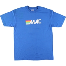 古着 80年代 ヘインズ Hanes Fifty-Fifty 青タグ MAC アドバタイジングTシャツ USA製 メンズXL ヴィンテージ /eaa442522_画像1