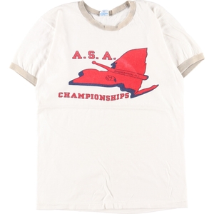 古着 70年代 チャンピオン Champion バータグ リンガーTシャツ USA製 メンズS ヴィンテージ /eaa349802