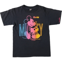 古着 80年代 SHERRY'S MICKEY MOUSE ミッキーマウス キャラクタープリントTシャツ USA製 メンズM ヴィンテージ /eaa443404_画像1