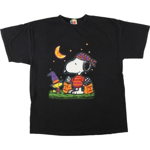 古着 90年代 TULTEX SNOOPY スヌーピー キャラクタープリントTシャツ メンズXL ヴィンテージ /eaa443406