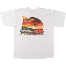 古着 IN-N-OUT BURGER バックプリント アドバタイジングTシャツ メンズL /eaa446354_画像2