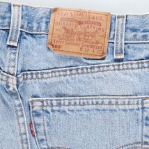 古着 90年代 リーバイス Levi's 505 REGULAR FIT STRAIGHT LEG テーパードデニムパンツ USA製 メンズw30 ヴィンテージ /eaa421538_画像3