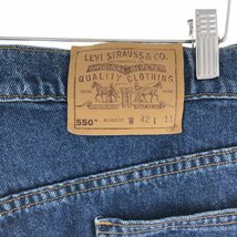 古着 90年代 リーバイス Levi's 550 RELAXED FIT デニムショーツ ハーフパンツ USA製 メンズw41 ヴィンテージ /eaa382498_画像3