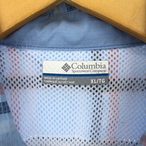 古着 コロンビア Columbia PFG チェック柄 ボタンダウン 半袖 フィッシングシャツ メンズXL /eaa447507_画像3