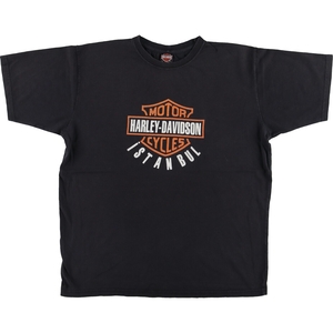 古着 90~00年代 ハーレーダビッドソン Harley-Davidson モーターサイクル バイクTシャツ 英国製 メンズL ヴィンテージ /eaa447880