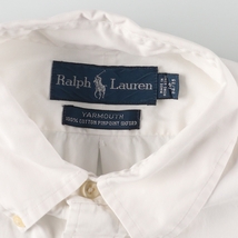 古着 ラルフローレン Ralph Lauren YARMOUTH 長袖 ボタンダウンシャツ メンズL /eaa447197_画像3