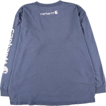 古着 カーハート Carhartt ロングTシャツ ロンT ドミニカ製 メンズXL /eaa430247_画像2