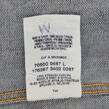 古着 リーバイス Levi's 70500 04 ユーロモデル デニムジャケット Gジャン メンズL ヴィンテージ /eaa400284_画像4