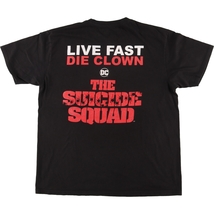 古着 THE SUICIDESQUAD ザ スーサイドスクワッド ハーレイクイン キャラクタープリントTシャツ メンズXL /eaa443990_画像2