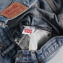 古着 リーバイス Levi's リーバイス501 ユーロモデル ストレートデニムパンツ メンズw33 /eaa444983_画像4