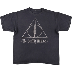 古着 HARRY POTTER ハリーポッター 死の秘宝 映画 ムービーTシャツ メンズL /eaa443994