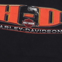 古着 00年代 ハーレーダビッドソン Harley-Davidson モーターサイクル バイクTシャツ USA製 メンズXL /eaa448616_画像5