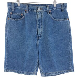 古着 00年代 リーバイス Levi's 505 REGULAR FIT デニムショーツ ショートパンツ メンズw36 /eaa382533