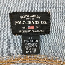 古着 ラルフローレン Ralph Lauren POLO JEANS COMPANY デニムジャケット Gジャン レディースXL /eaa400271_画像3