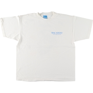 古着 90年代 BACARDI バカルディ バックプリント アドバタイジングTシャツ USA製 メンズL ヴィンテージ /eaa443971