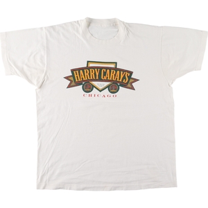 古着 90年代 HARRY CARAY’S アドバタイジングTシャツ メンズL ヴィンテージ /eaa443965