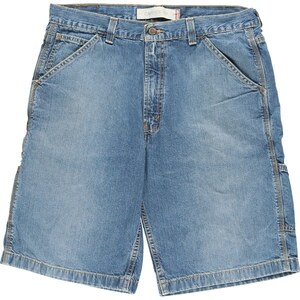 古着 00年代 リーバイス Levi's CARPENTER デニムペインターショーツ ハーフパンツ メンズw36 /eaa448795