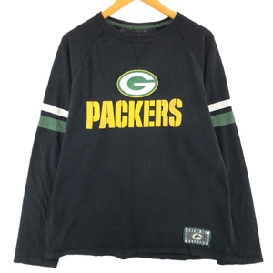 古着 MAJESTIC NFL GREEN BAY PACKERS グリーンベイパッカーズ メンズXL /eaa432225