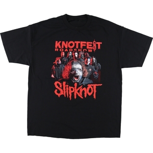 古着 SLIPKNOT スリップノット バンドTシャツ バンT メンズXL /eaa448114