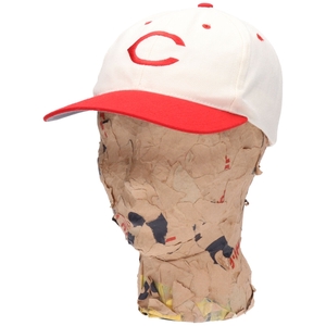 古着 MLB CINCINNATI REDS シンシナティレッズ トラッカーキャップ ベースボールキャップ フリーサイズ ヴィンテージ /gaa003040