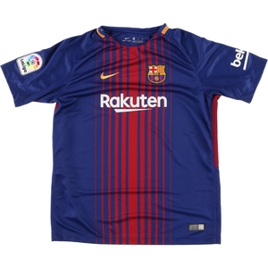 古着 ナイキ NIKE DRI-FIT FCバルセロナ サッカーユニフォーム ゲームシャツ メンズS /eaa442255