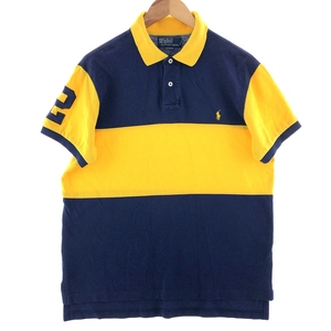 古着 ラルフローレン Ralph Lauren POLO by Ralph Lauren 半袖 ポロシャツ メンズL /eaa382032