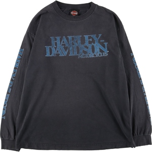 古着 ハーレーダビッドソン Harley-Davidson ロングTシャツ ロンT メンズXL /eaa429973