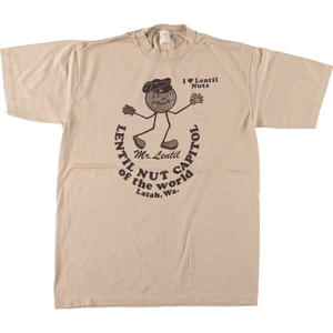 古着 80年代 SPORTSWEAR プリントTシャツ USA製 メンズL ヴィンテージ /eaa450545