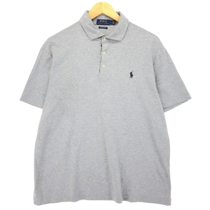 古着 ラルフローレン Ralph Lauren POLO RALPH LAUREN CUSTOM SLIM FIT 半袖 ポロシャツ メンズL /eaa451665