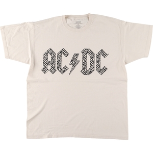 古着 AC/DC エーシーディーシー バンドTシャツ バンT メンズXL /eaa451401