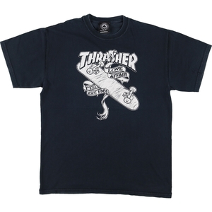 古着 スラッシャー THRASHER サーフ スケートTシャツ メンズM /eaa451448