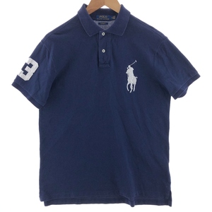 古着 ラルフローレン Ralph Lauren POLO RALPH LAUREN CUSTOM FIT ビッグポニー 半袖 ポロシャツ メンズM /eaa381355