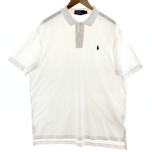 古着 ラルフローレン Ralph Lauren POLO by Ralph Lauren 半袖 ポロシャツ メンズXL /eaa381481