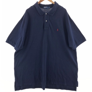 古着 ビッグサイズ ラルフローレン Ralph Lauren POLO by Ralph Lauren 半袖 ポロシャツ メンズXXXXL /eaa381363