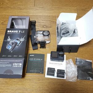 アクションカメラ　Akaso brave7 LE　アクセサリー未使用