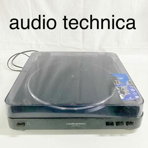 ▲ audio-technica オーディオテクニカ　AT-PL300 フォノイコライザー内臓 レコードプレーヤー ［通電のみ確認］【otos-639】