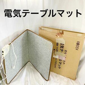 KODEN 足元ホットカーペットKWM-112WBサイズ約60×110cm ［動作品］【otos-647】