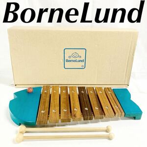 ▲ BorneLund ボーネルンド お魚なシロフォン 木琴 打楽器 知育玩具　【OTOS-737】