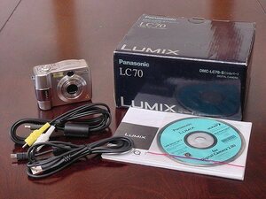 【ジャンク】DMC-LC70 LUMIX ルミックス LEICA ライカ VARIO ELMARIT ASPH. Panasonic パナソニック コンパクト デジタル カメラ