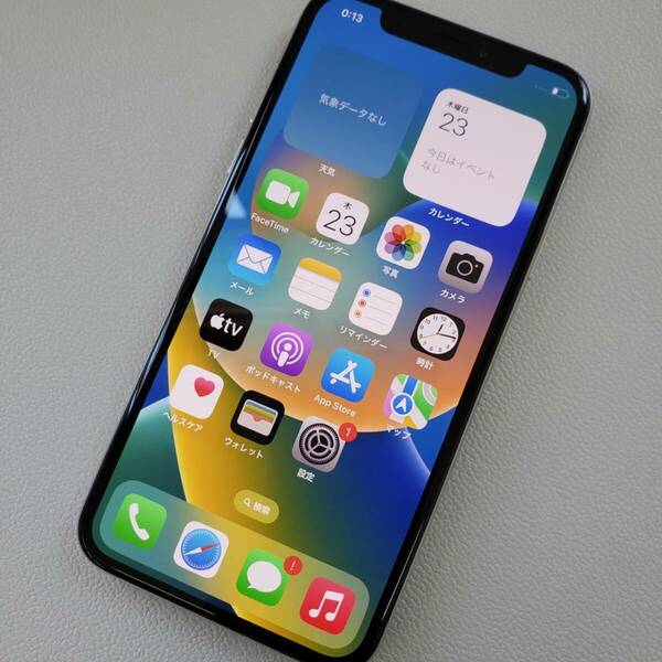 美品！ iPhoneX 64GB MQAY2J/A SIMフリー 送料込 即決！！