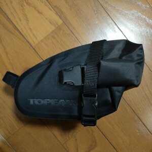 TOPEAK Wedge DryBag L size ( подседельная сумка )topi-k Wedge сухой мешок ( ремешок ) L размер водонепроницаемой спецификации шоссейный велосипед черный 