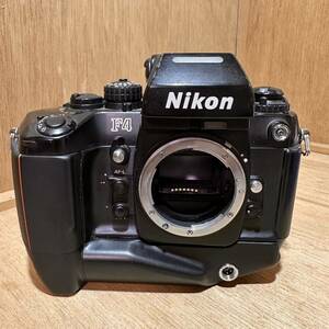 Nikon F4S F4 более поздняя модель MB-21 35mm пленочный фотоаппарат однообъективный зеркальный корпус автофокусировка ручной диапазон фокусировки черный Winder 