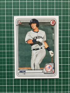 ★TOPPS MLB 2020 BOWMAN #BP-139 ANTHONY VOLPE［NEW YORK YANKEES］ベースカード PROSPECTS プロスペクト 1st 20★