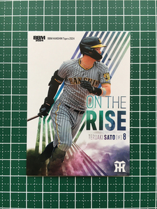 ★BBM 2024 ベースボールカード #T80 佐藤輝明［阪神タイガース］レギュラーカード「ON THE RISE」★