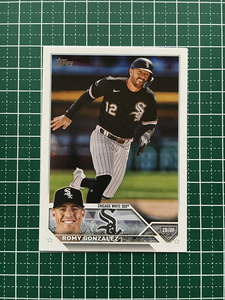 ★TOPPS MLB 2023 UPDATE #US215 ROMY GONZALEZ［CHICAGO WHITE SOX］ベースカード「BASE」★